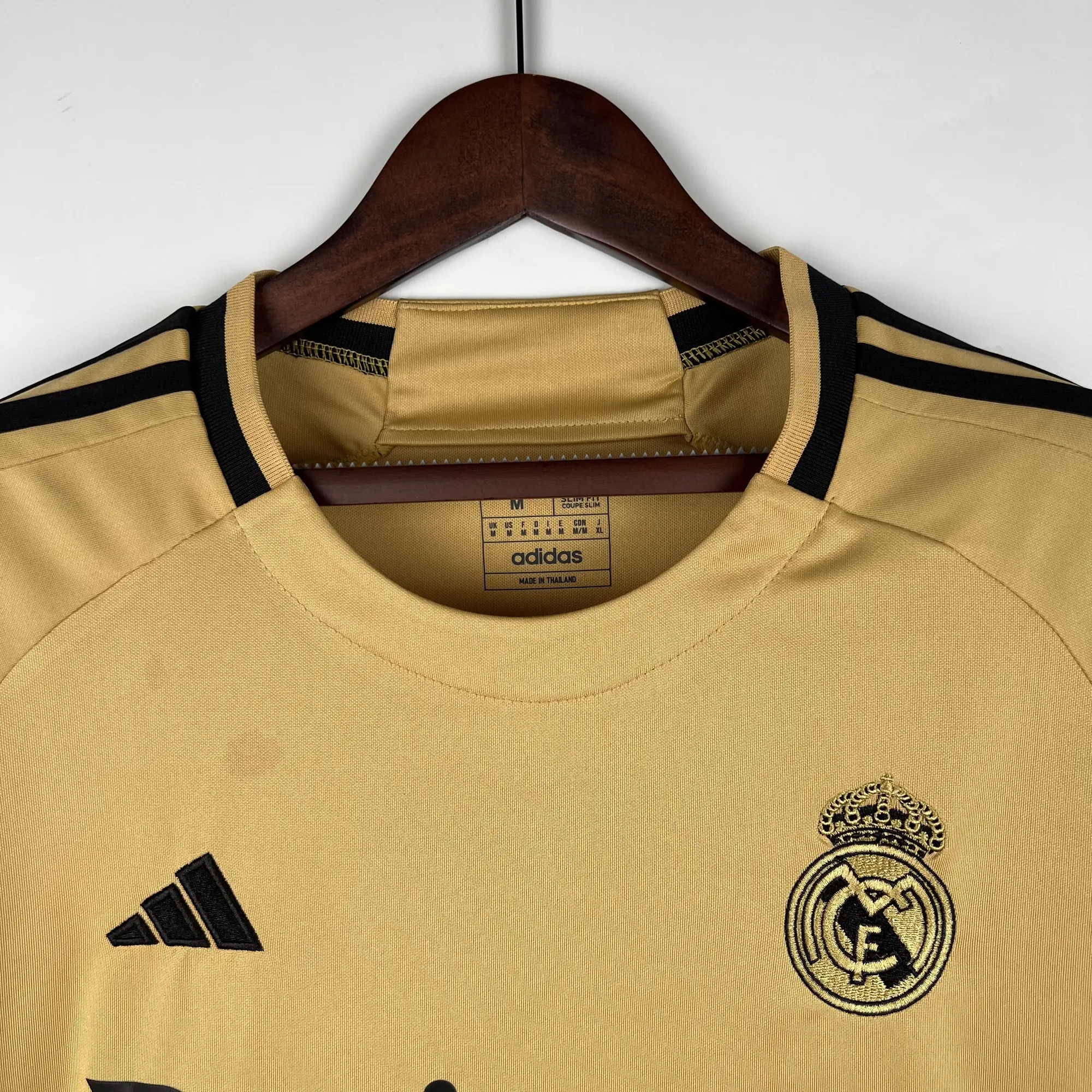 23-24 Real Madrid Yellow Training Jersey S-XXL 2