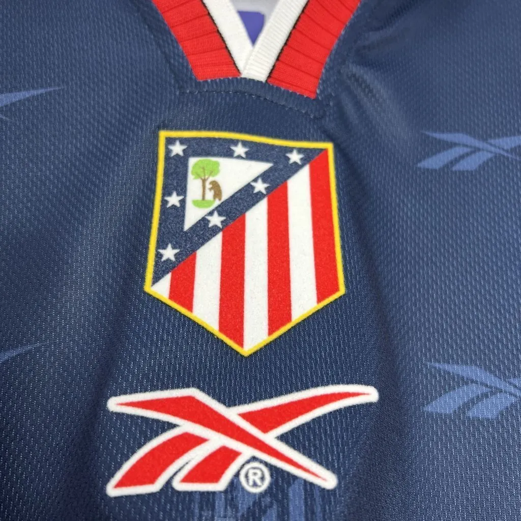 98-99 Atletico Madrid Away Retro Kit Vintage Shirt AAAAJersey Supplier Yupoo 1