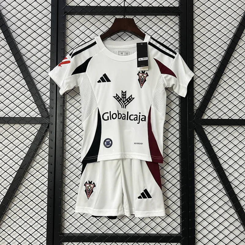 24-25 Albacete Home Kid Kits Youth Apparels Soccer AAAAJersey Yupoo 6