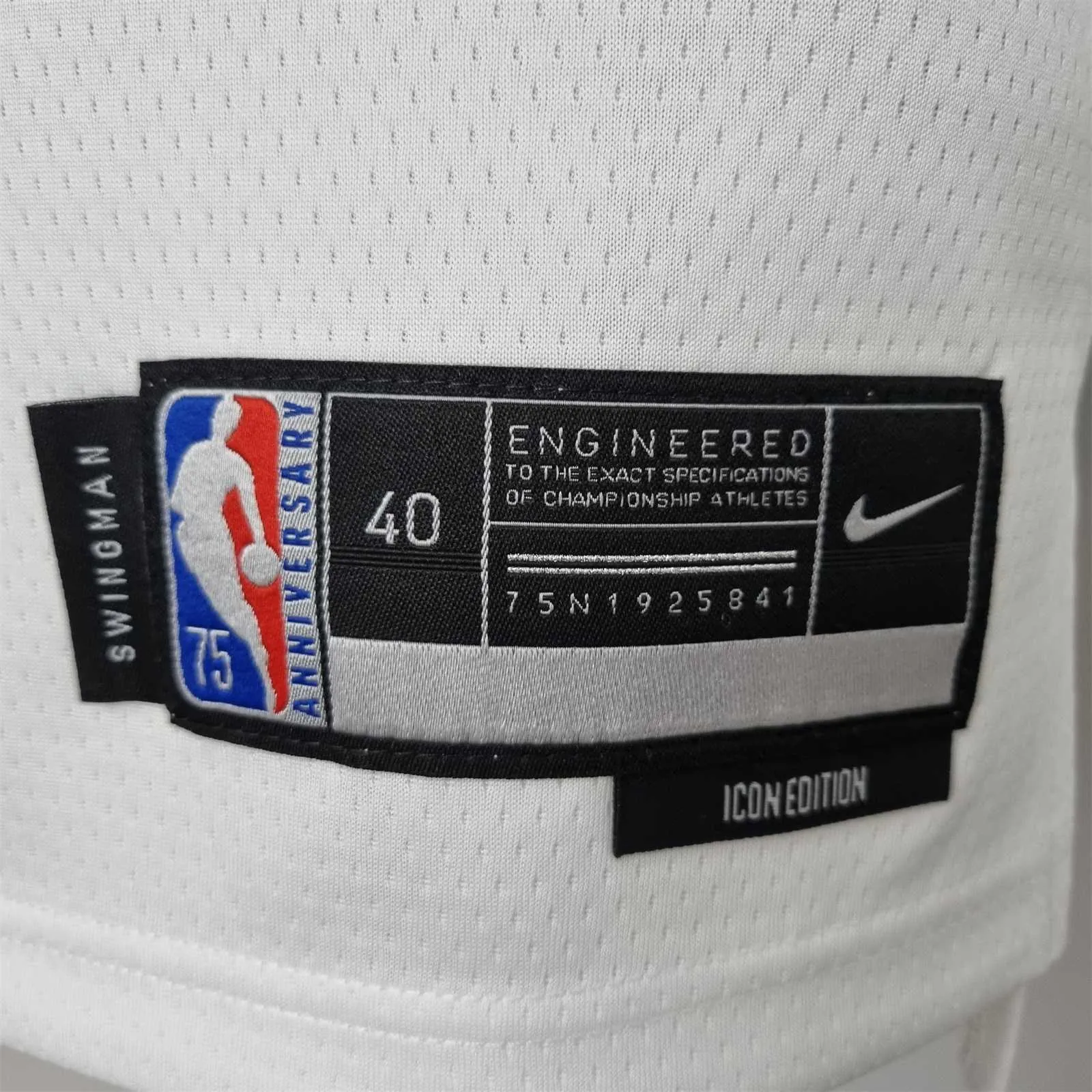 75th Anniversary Ayton #22 Phoenix Suns White NBA Jersey 3