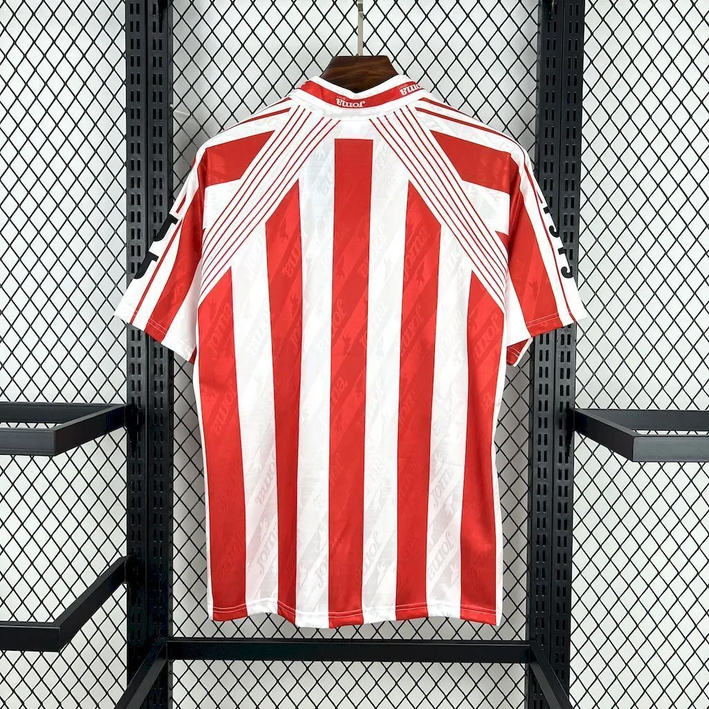 94-95 Sporting de Gijón Home Retro Kit Vintage Shirt AAAAJersey Supply Yupoo 1