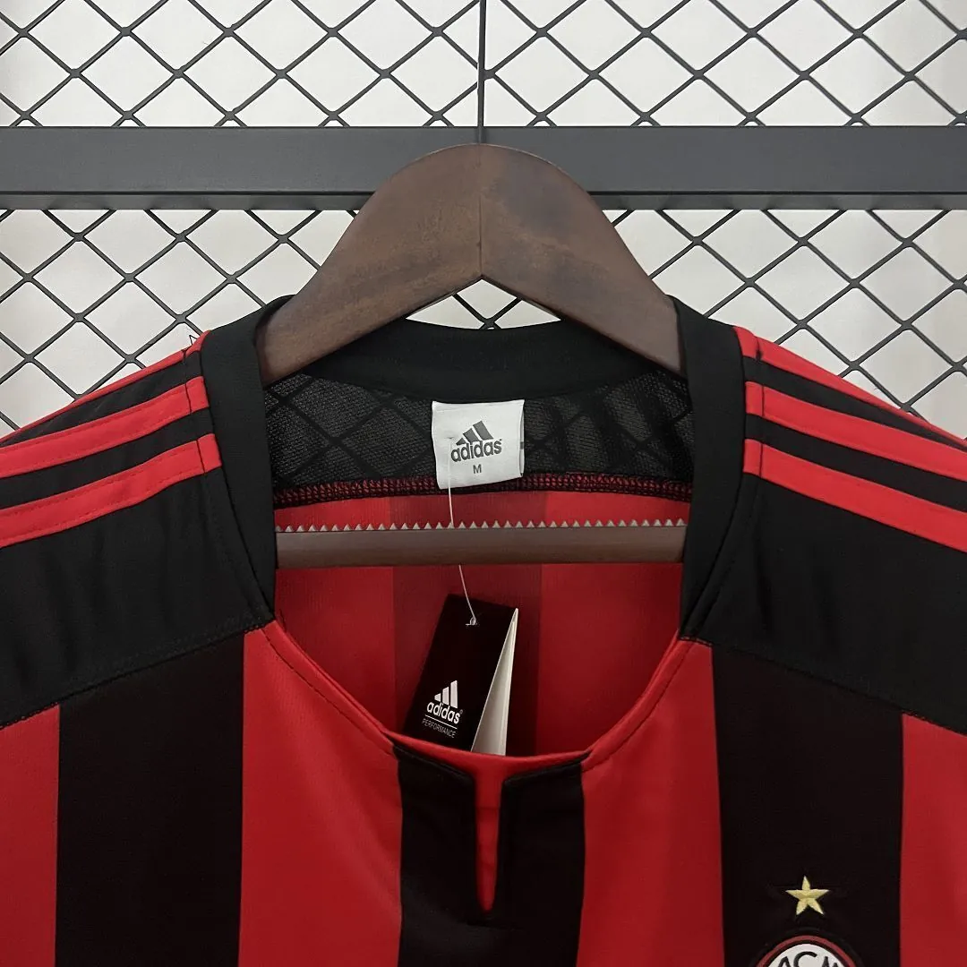 03-04 AC Milan Home Retro Kit Vintage Shirt AAAAJersey Dropship Yupoo 6