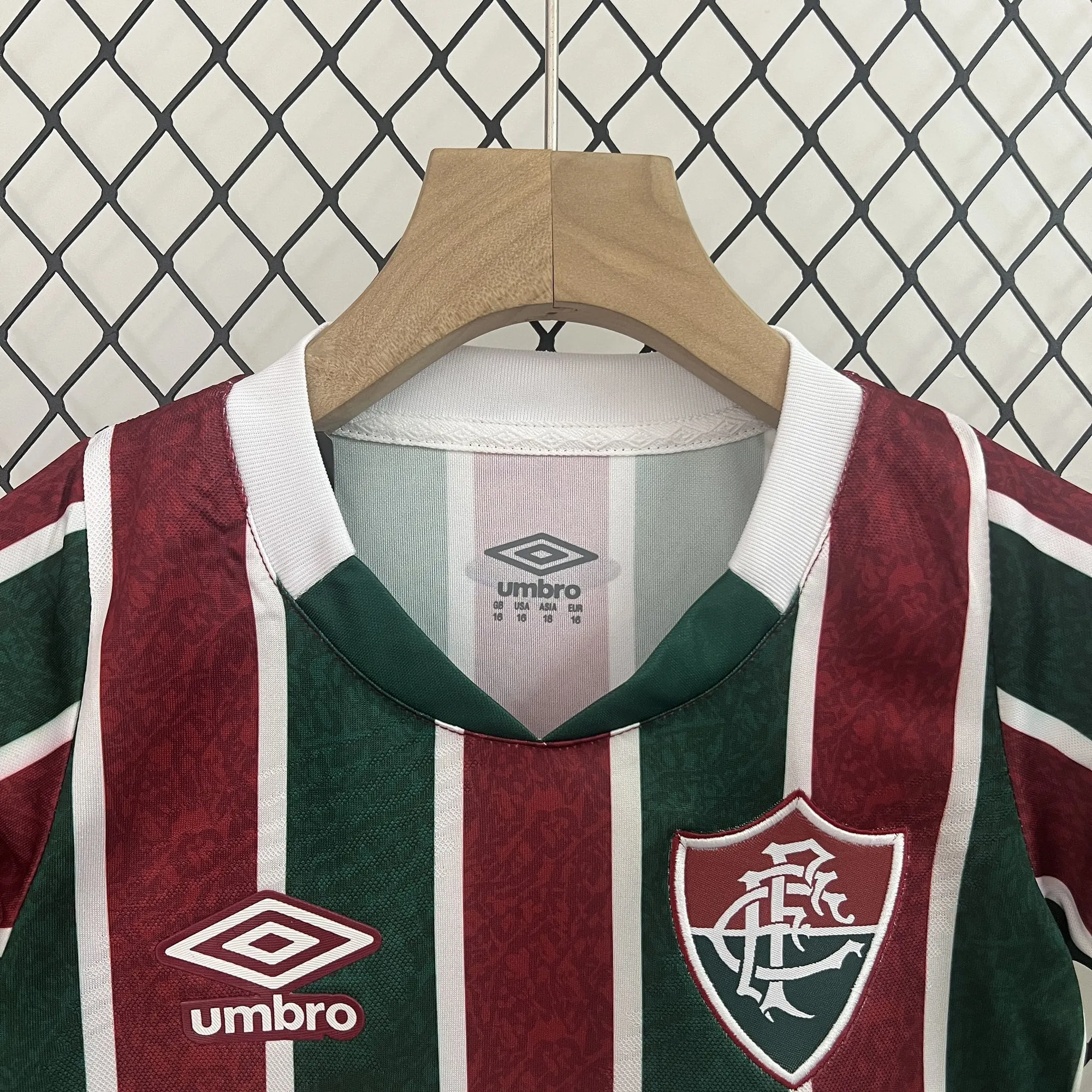24-25 Fluminense Home Kid Kits Youth Apparels AAAAJersey Wholesale Yupoo 8