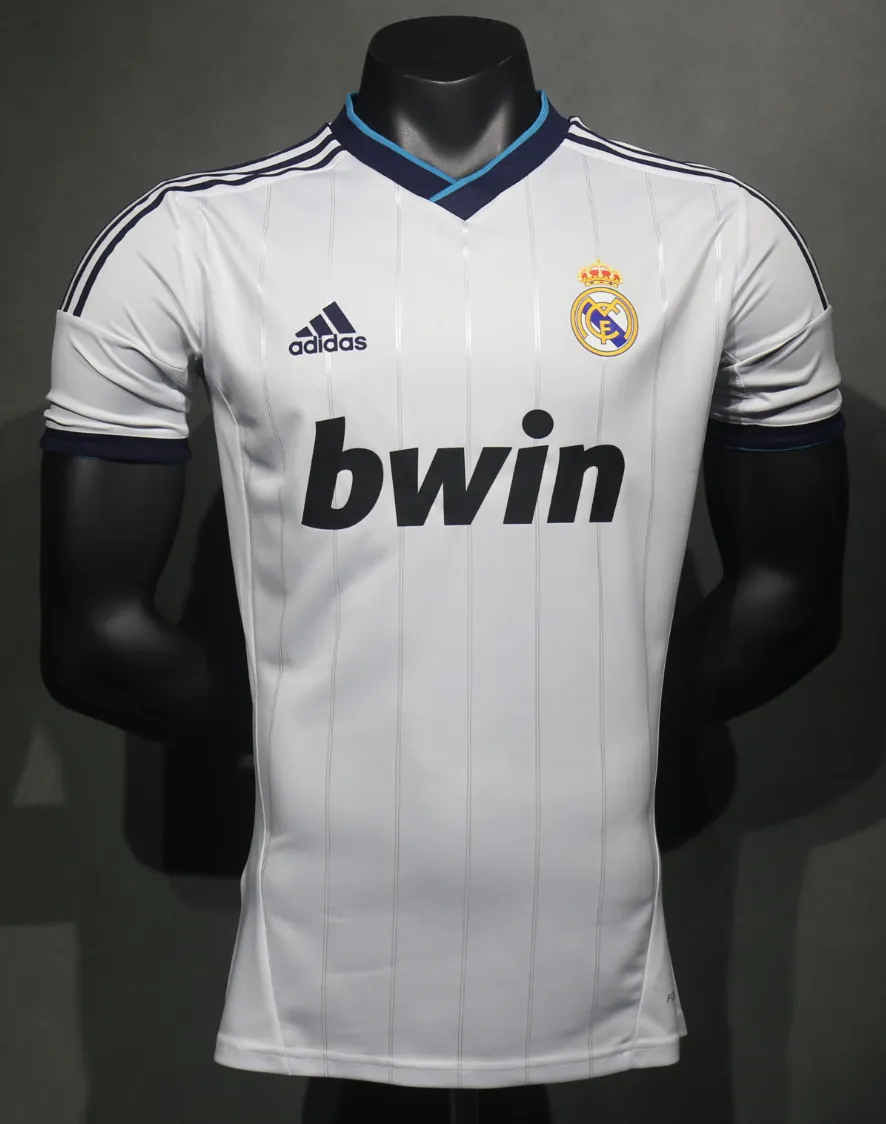 12-13 Real Madrid Home Retro Kit Vintage Player Version Sino Shirt AAAAJersey Dropship Yupoo 6