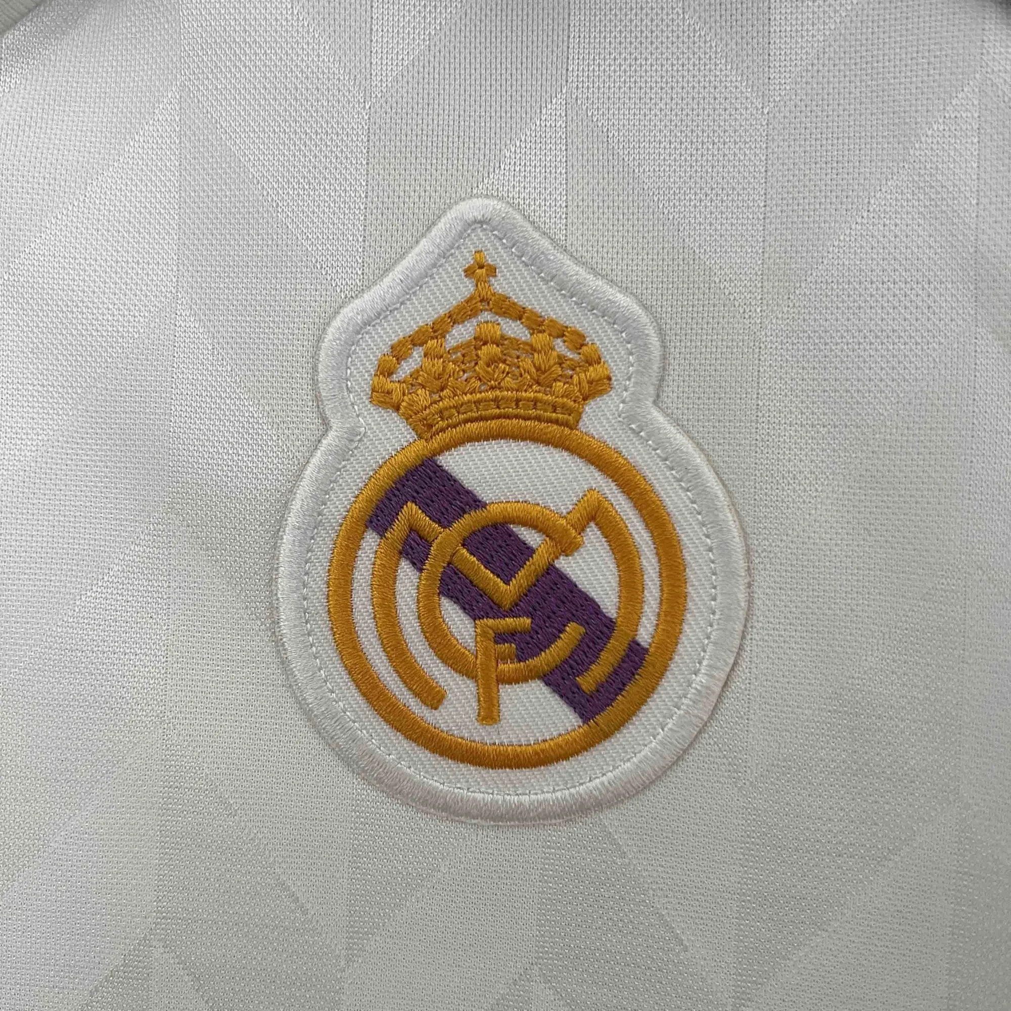 88-89 Real Madrid Home Retro Kit Vintage Shirt AAAAJersey Wholesale Yupoo 5