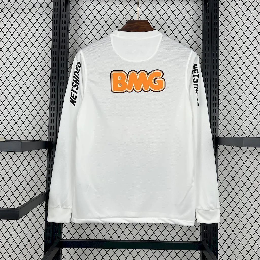 12-13 Santos Home Long Sleeve Retro Kit Vintage Shirt AAAAJersey Supplier Yupoo 5