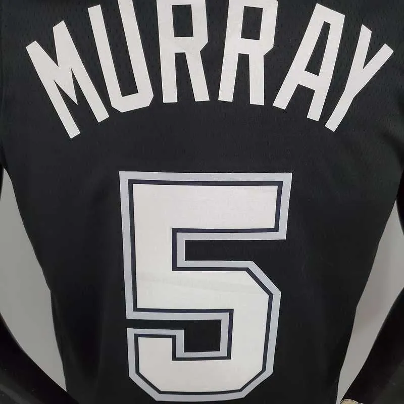 New MURRAY#5 season Spurs City Edition black 1