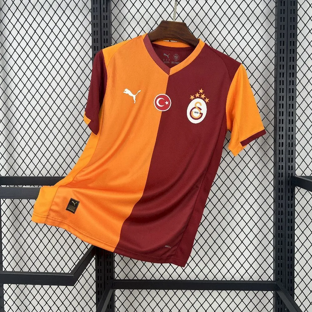 25-26 Galatasaray Home Kit Football Uniforms Sport Shirt AAAAJersey Supply Factory Yupoo 6