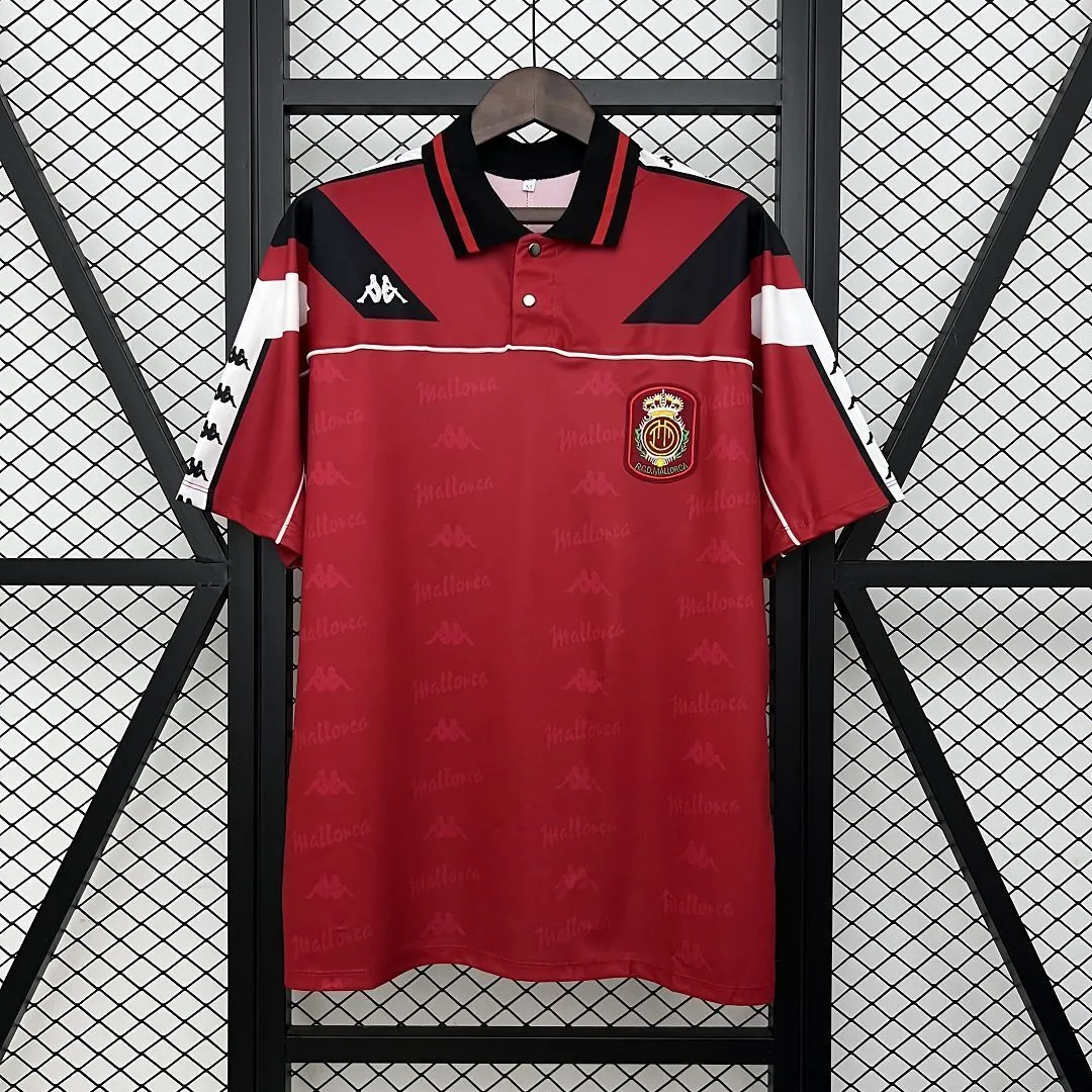 94-95 Mallorca Home Retro Kit Vintage Shirt AAAAJersey Wholesale Yupoo 8