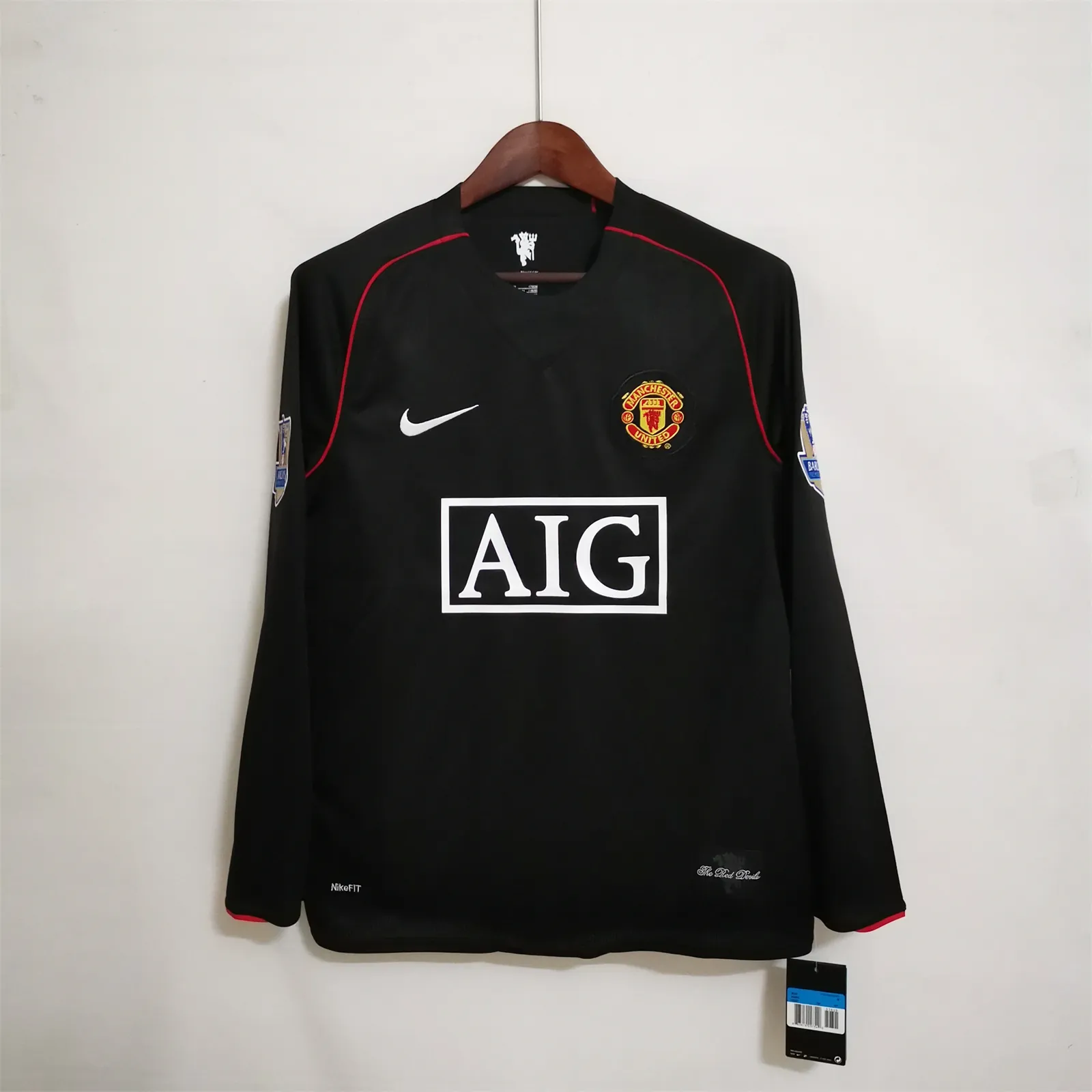 07-08 Manchester United away long sleeve 15