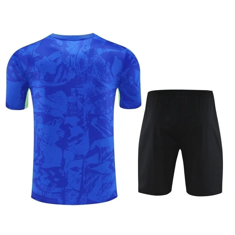 25-26 Barcelona Blue Training Kits Football Tracksuits 3
