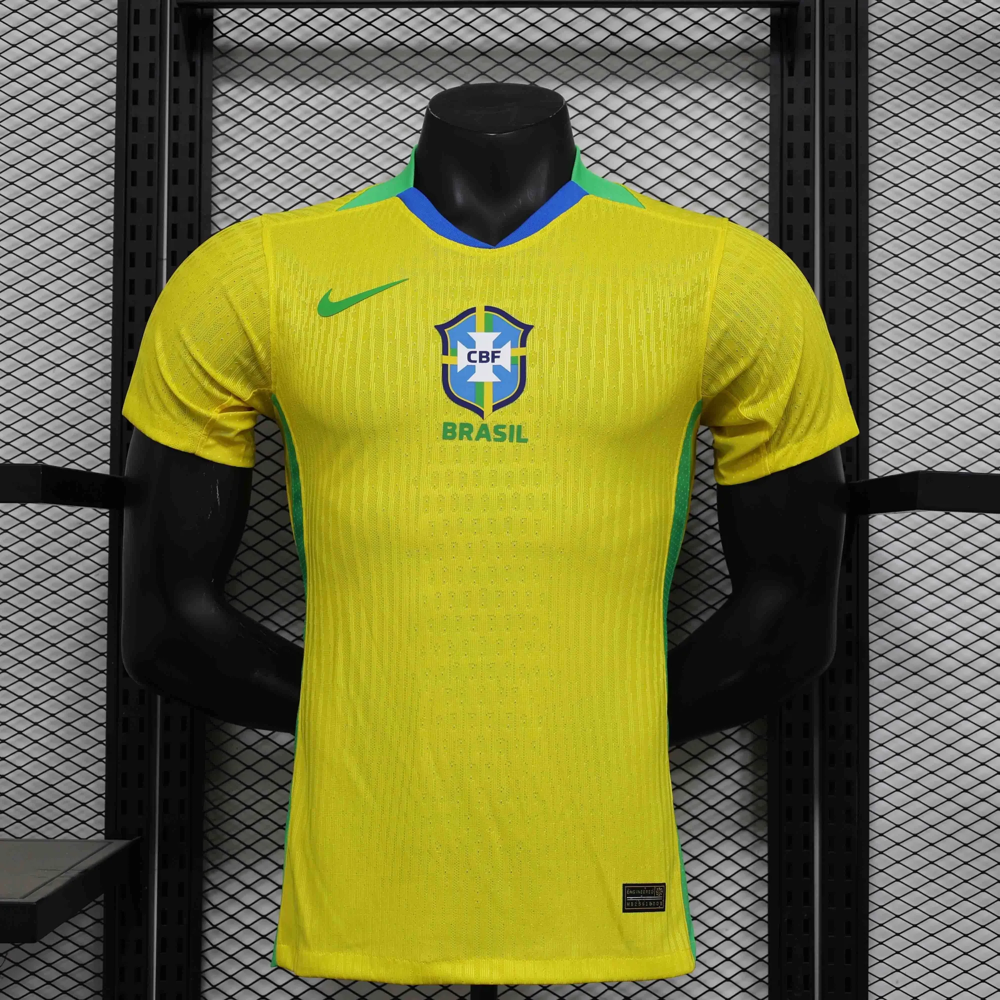 2025 Brazil Home Kit Player Version Shirt AAAAJersey Supplier Yupoo 6