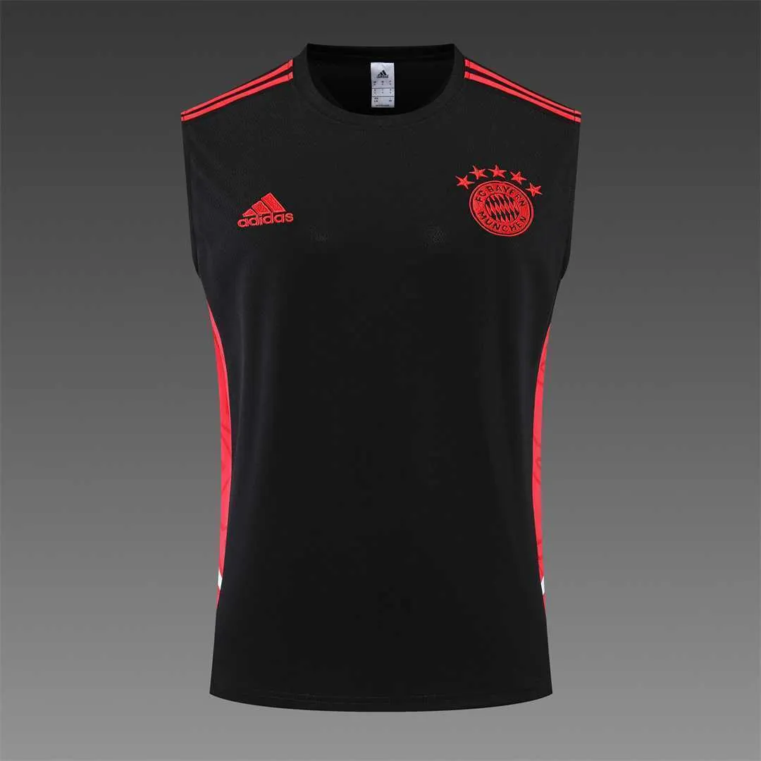 22-23 Bayern vest training suit kit black 11