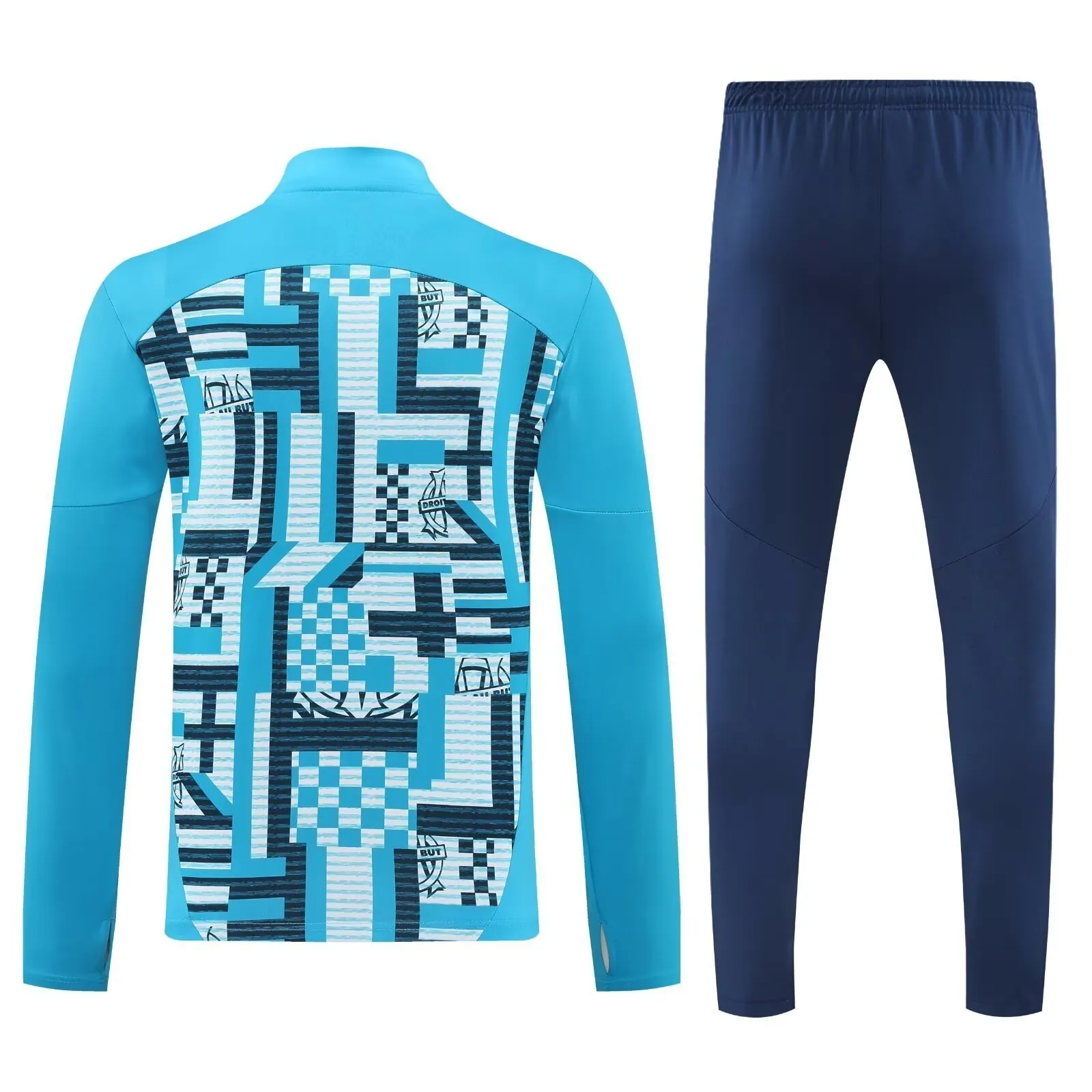 24-25 Marseille Long Sleeve Training Suit Football Shirts 2