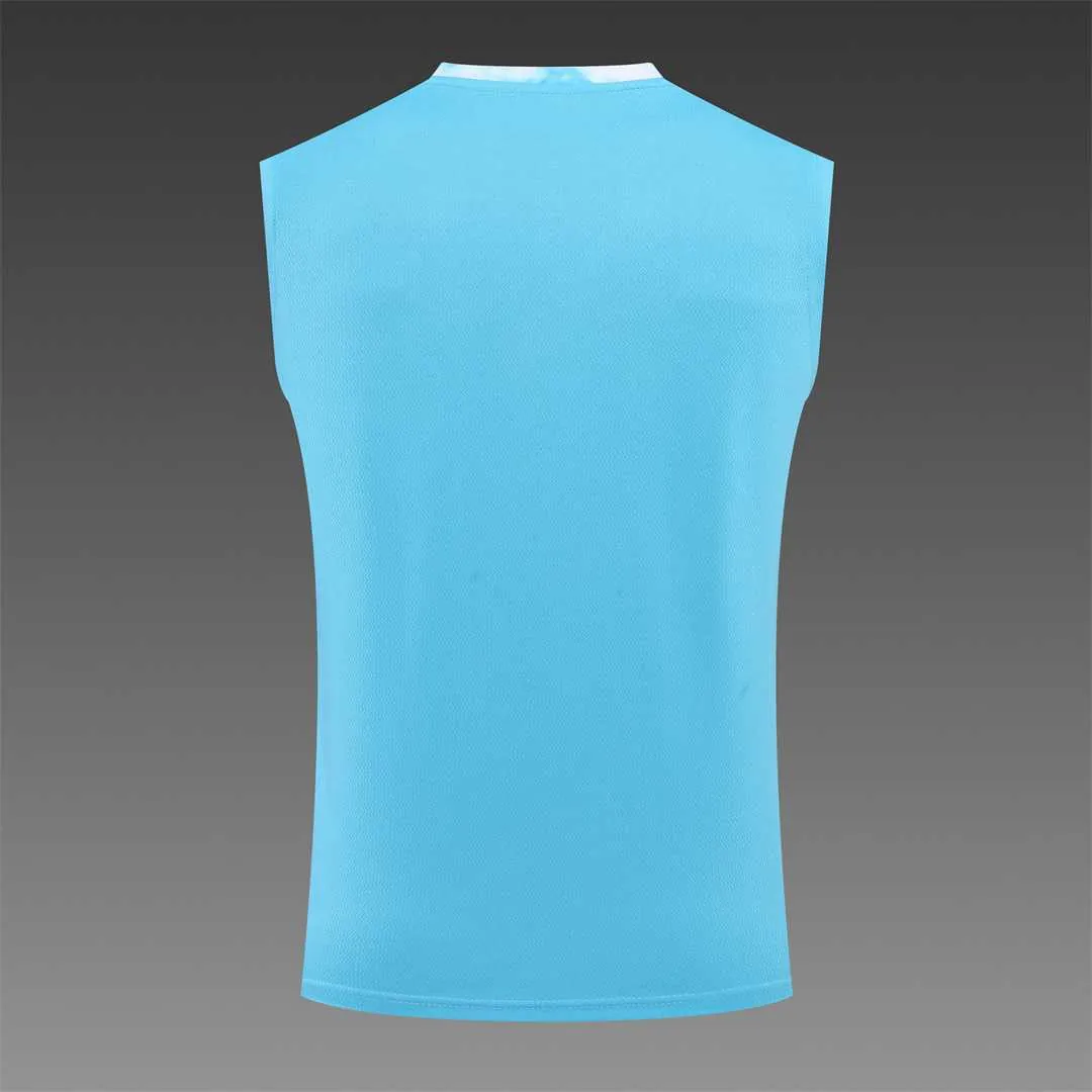 22-23 Marseille vest training suit kit blue 3