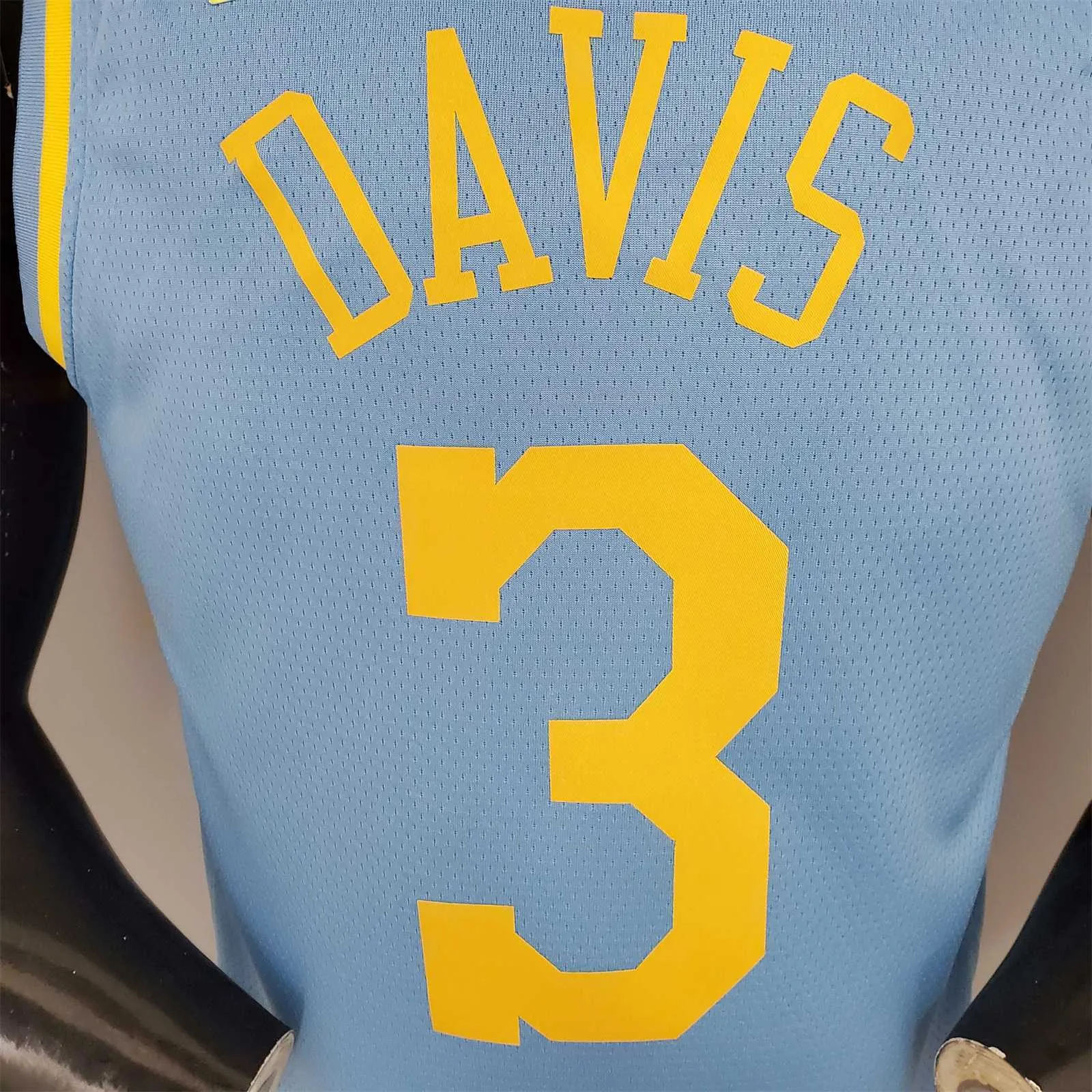 2021 DAVIS#3 Lakers Minneapolis Edition Blue 2