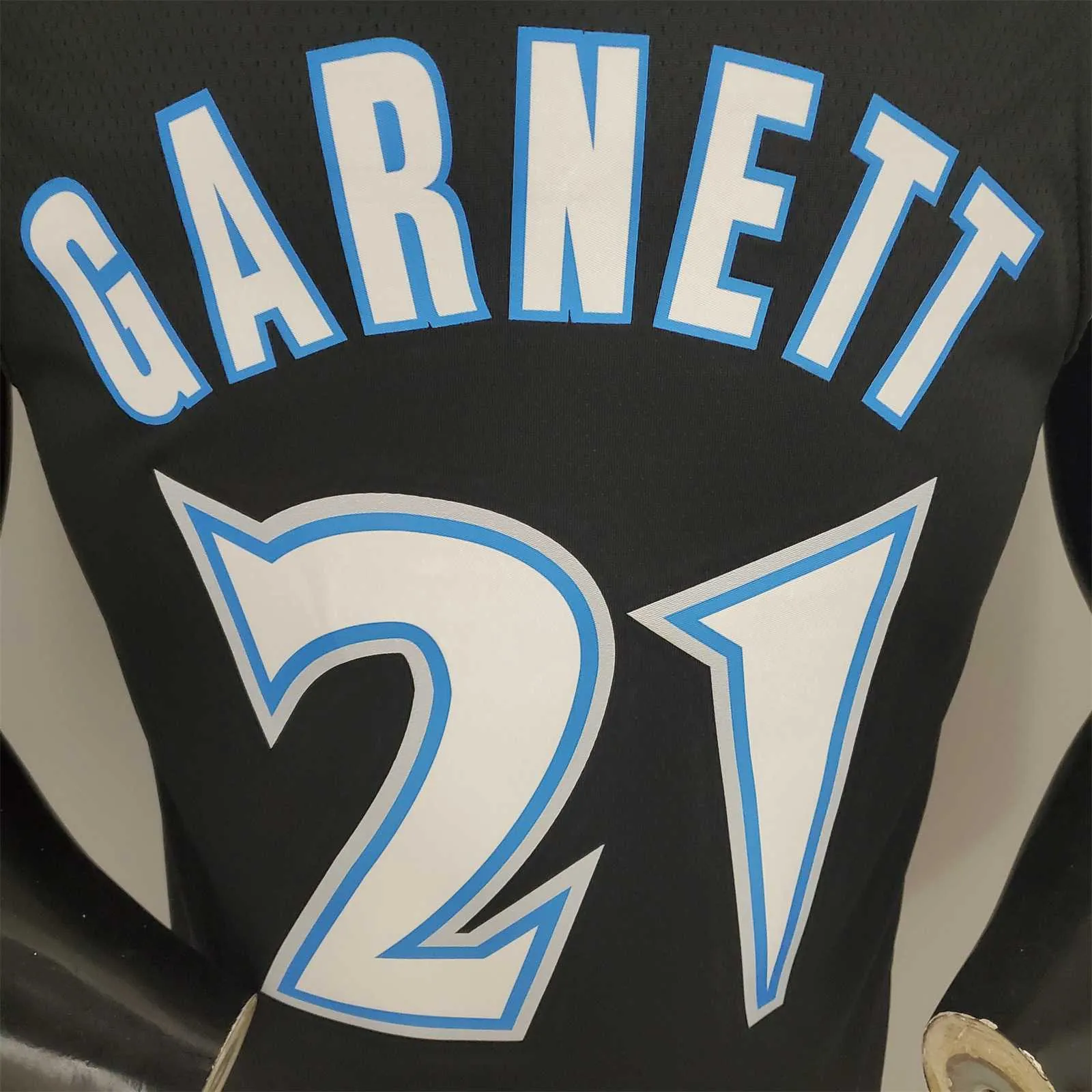 GARNETT#21 2018 Retro Timberwolves Black 2