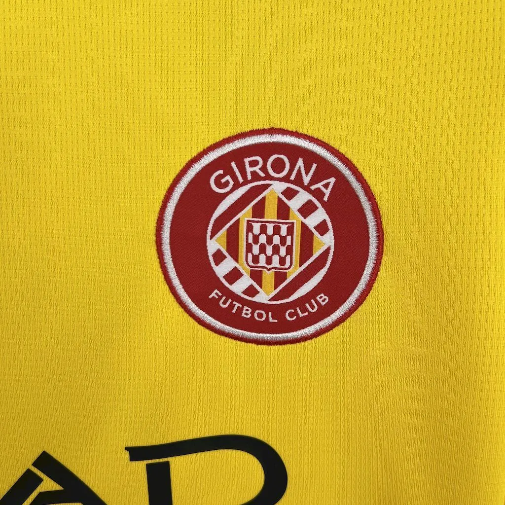 25-26 Girona Away T-Shirt Football Apparels Soccer AAAAJersey Yupoo 4