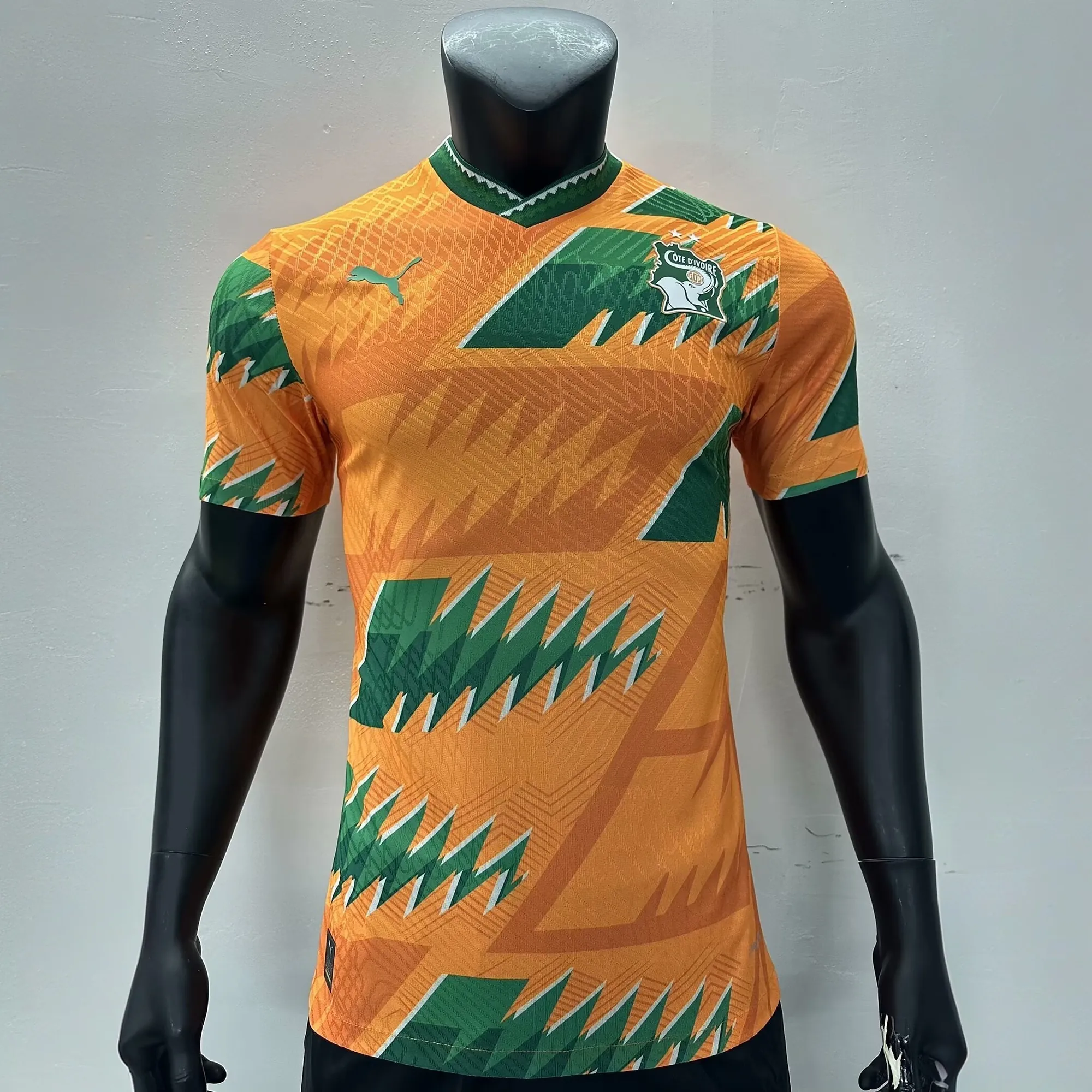 2023 Ivory Coast Special Edition Orange Kit Player Version Shirts Football AAAAJersey Yupoo 2