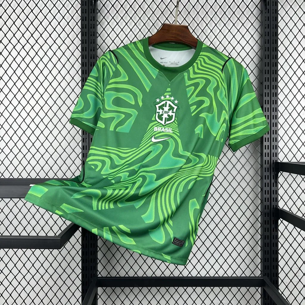 2026 Brazil Mens Goalkeeper Kit Football T-Shirt AAAAJersey Supply Yupoo 6 2
