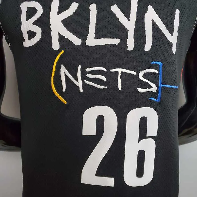 New Brooklyn Nets DINWDDIE#26 City Edition Black 8