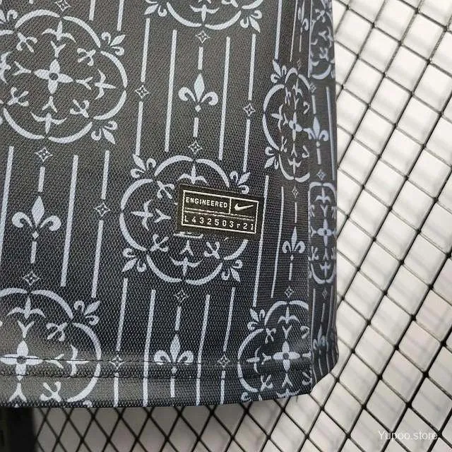 24-25 PSG Paris LV Joint Edition Kit Black POLO été Sports Shirt AAAAJersey Supplier Yupoo 3