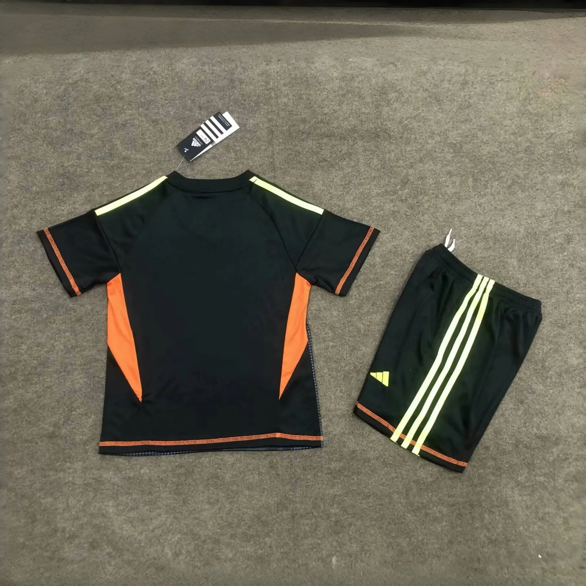 2024 Mexico Goalkeeper Kid Kits Black Children Sets Football AAAAJersey Yupoo 1