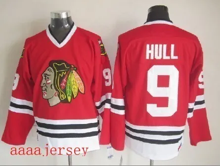 Chicago Blackhawks retro ice hockey jersey M-3XL 芝加哥黑鹰队复古冰球服 12