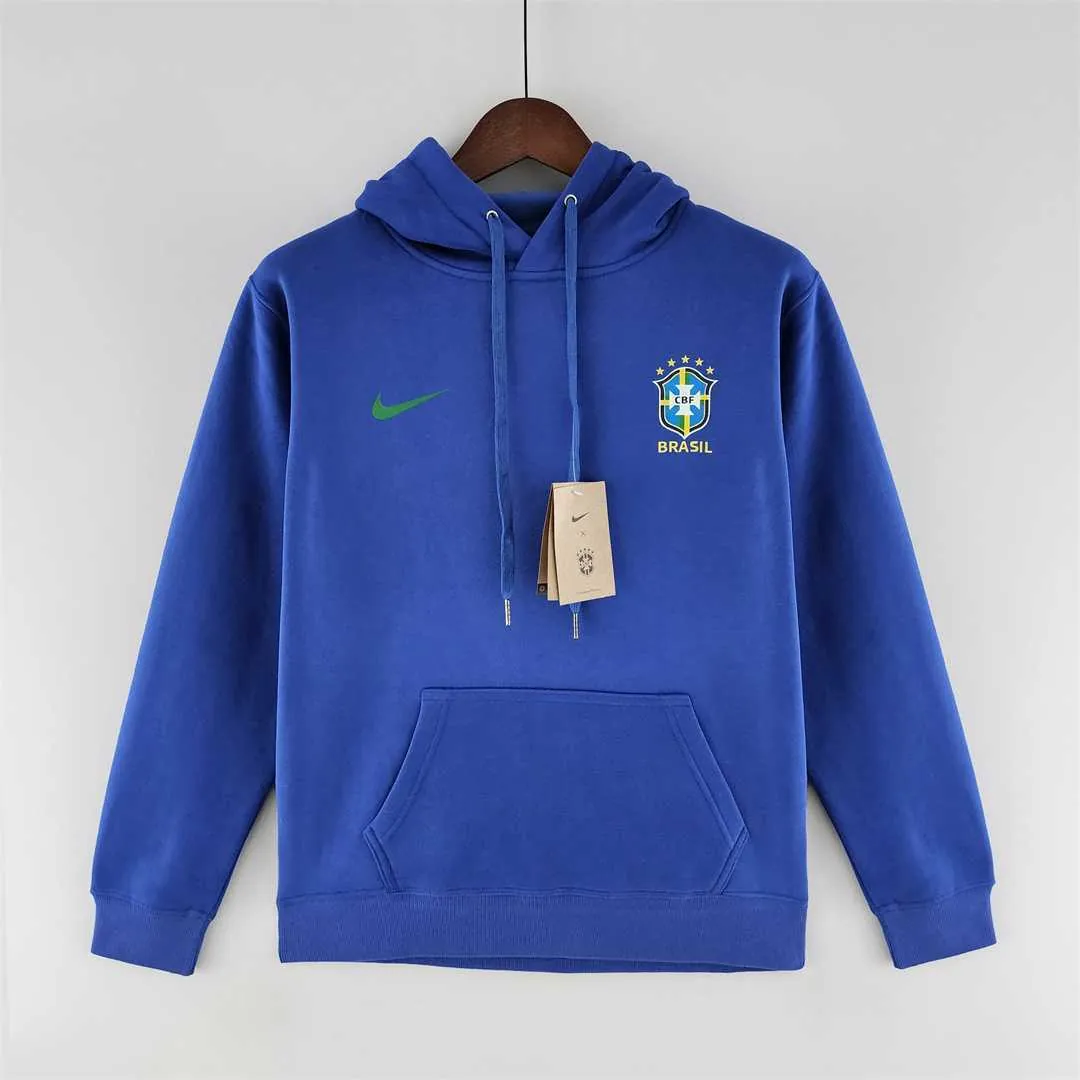 2022 Brazil Hoodie Blue 9