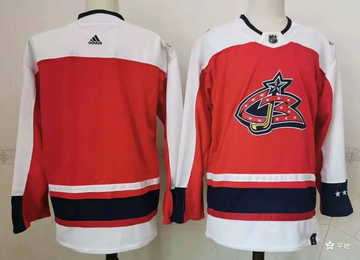 Columbus Blue Jackets Ice Hockey jersey M-3XL 哥伦布蓝衣队冰球服 1