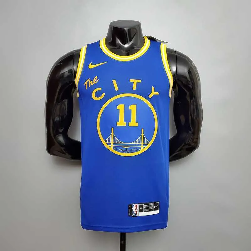 Tram version THOMPSON#11 Golden State Warriors blue 8