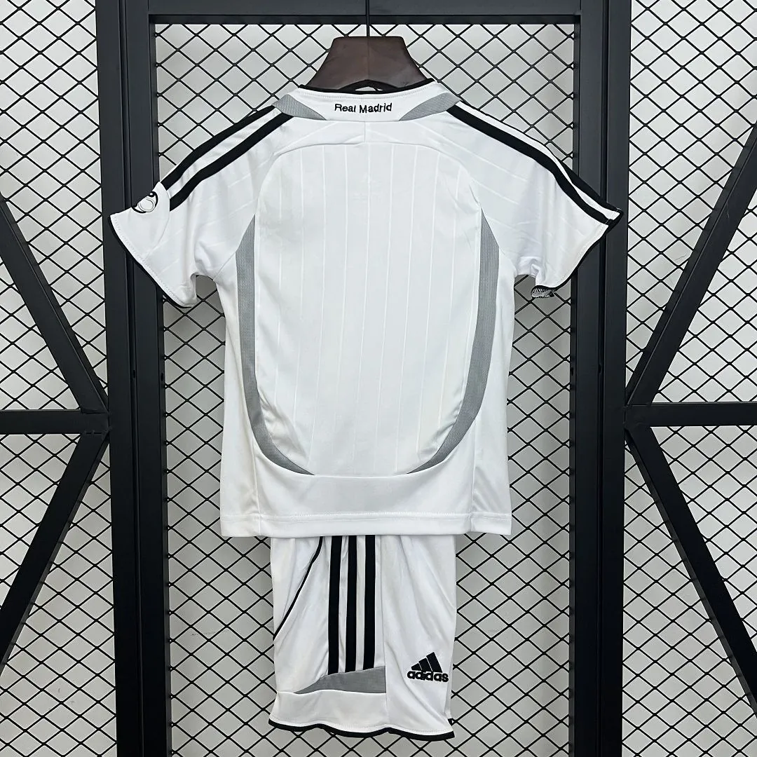 06-07 Real Madrid Home Retro Kid Kits Youth Apparels Sport AAAAJersey Yupoo 1