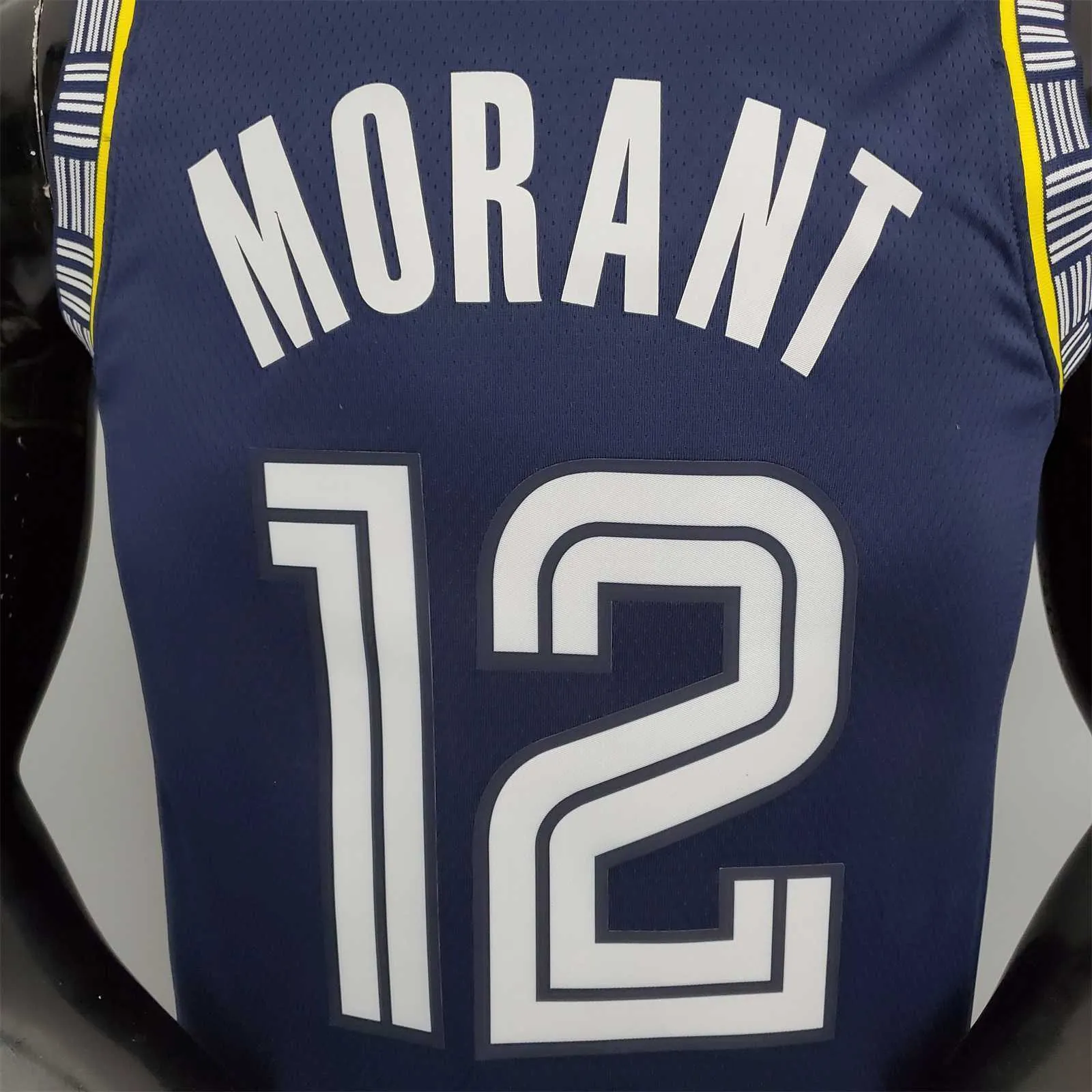 2022 season morant#12 Grizzlies City Edition Royal Blue 5