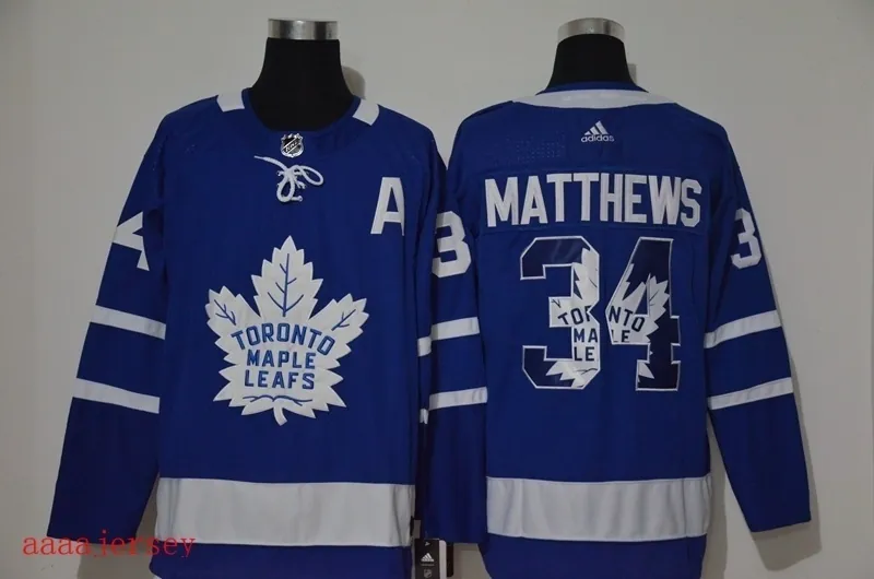 Toronto Maple Leafs printed version ice hockey jersey M-3XL 多伦多枫叶队印花版冰球服 3