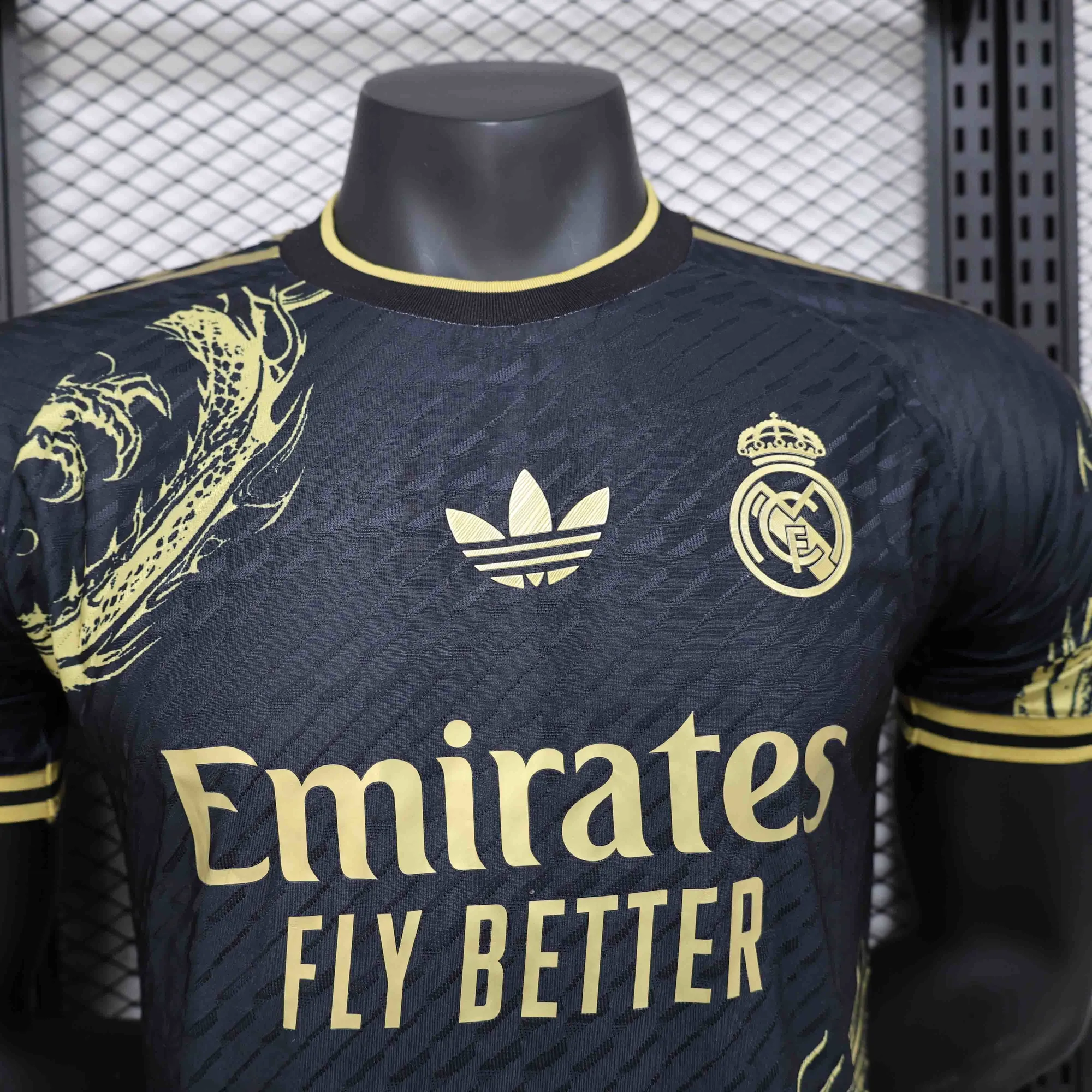 24-25 Real Madrid Golden Dragon Special Edition Player Version Shirt AAAAJersey Supplier Yupoo- 1
