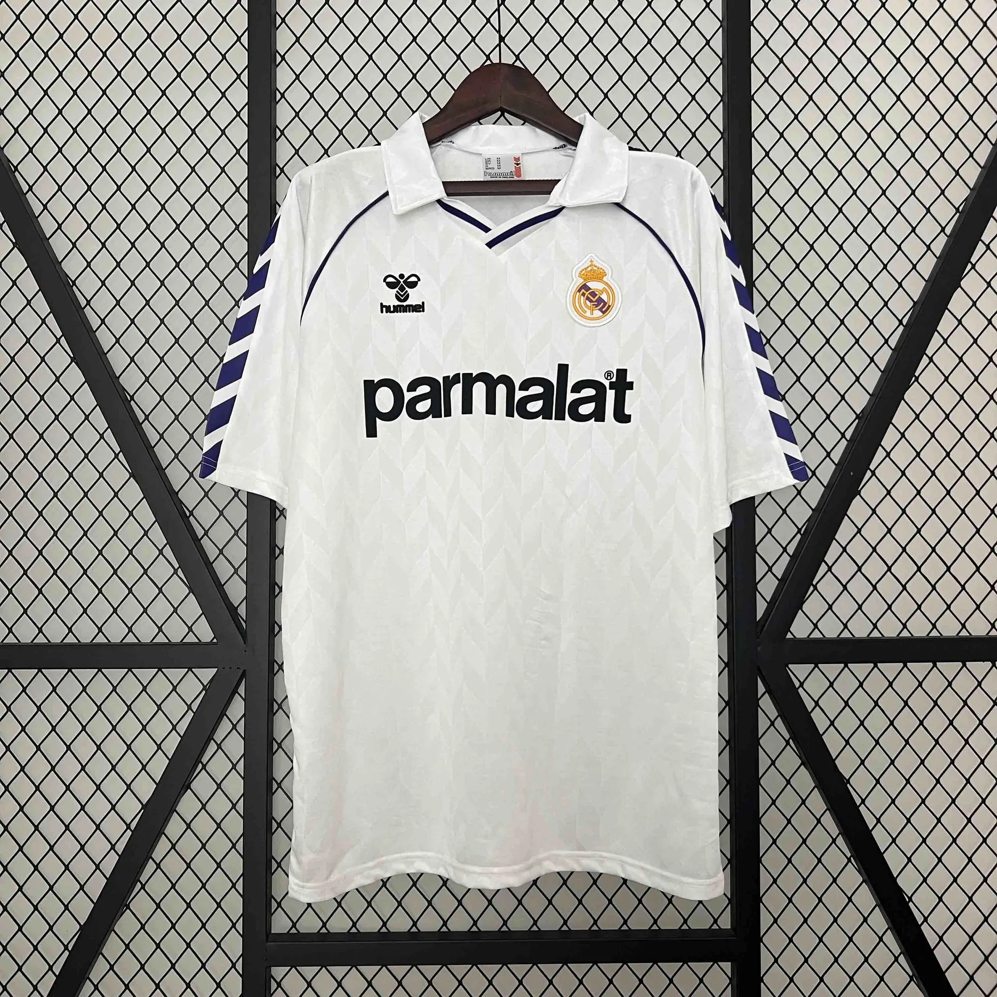 88-89 Real Madrid Home Retro Kit Vintage Shirt AAAAJersey Wholesale Yupoo 7