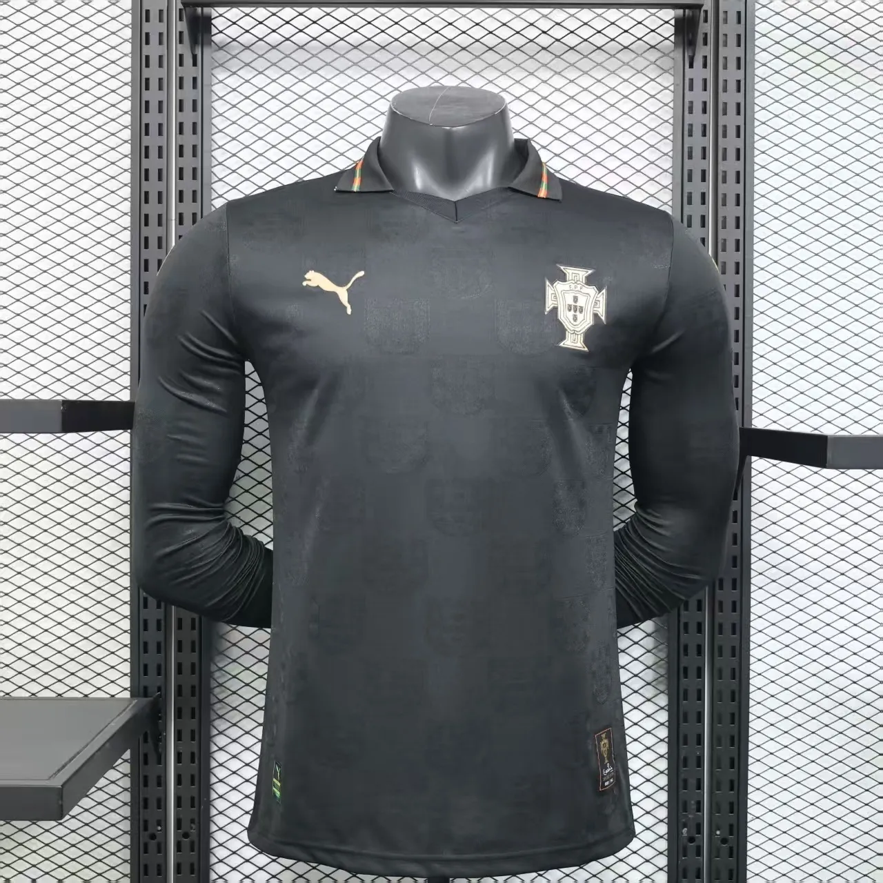 2026 World Cup Portugal Away Kit Player Version Football Long Sleeve Shirt AAAAJersey Supply Yu 8