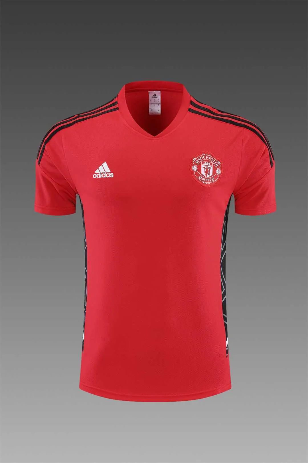 22-23 Manchester United Training Suit Short Sleeve Kit Red 1