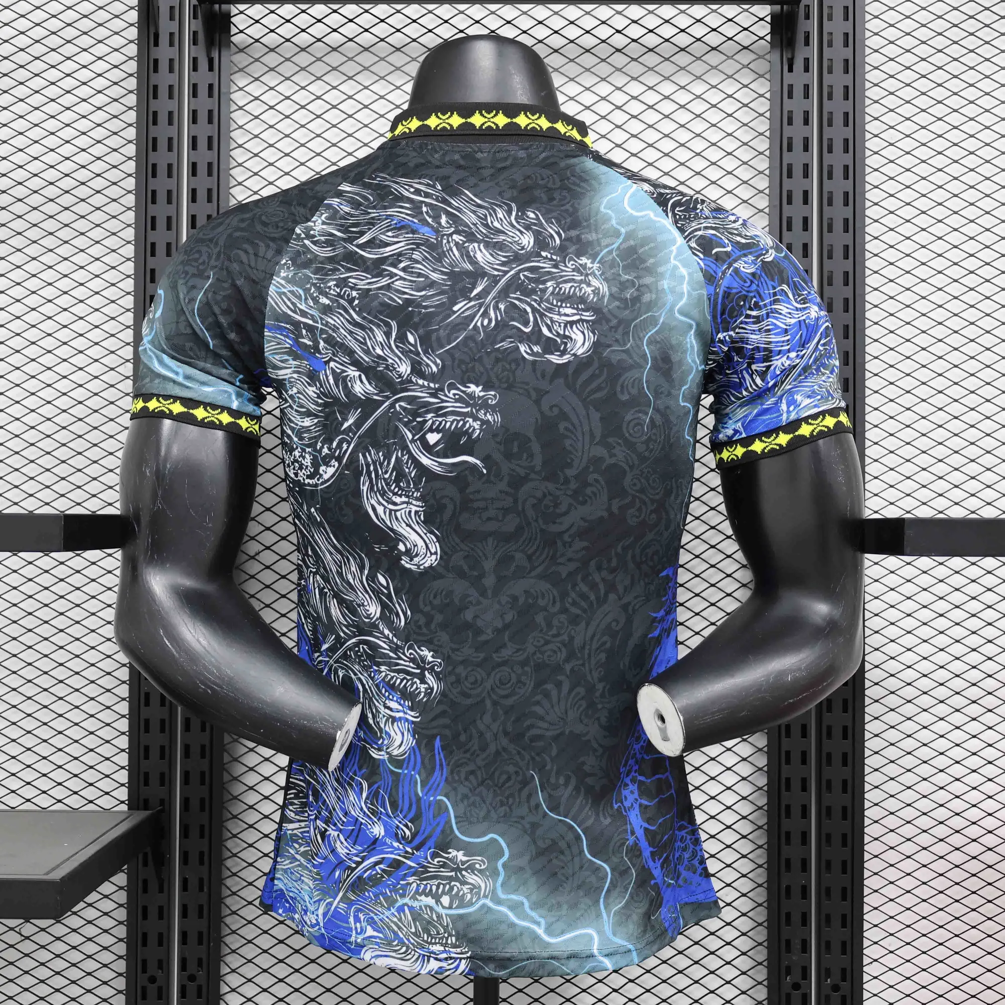 24-25 Real Madrid Dragon Black$Blue Special Edition Player Version Shirt AAAAJersey Supplier Yu 5