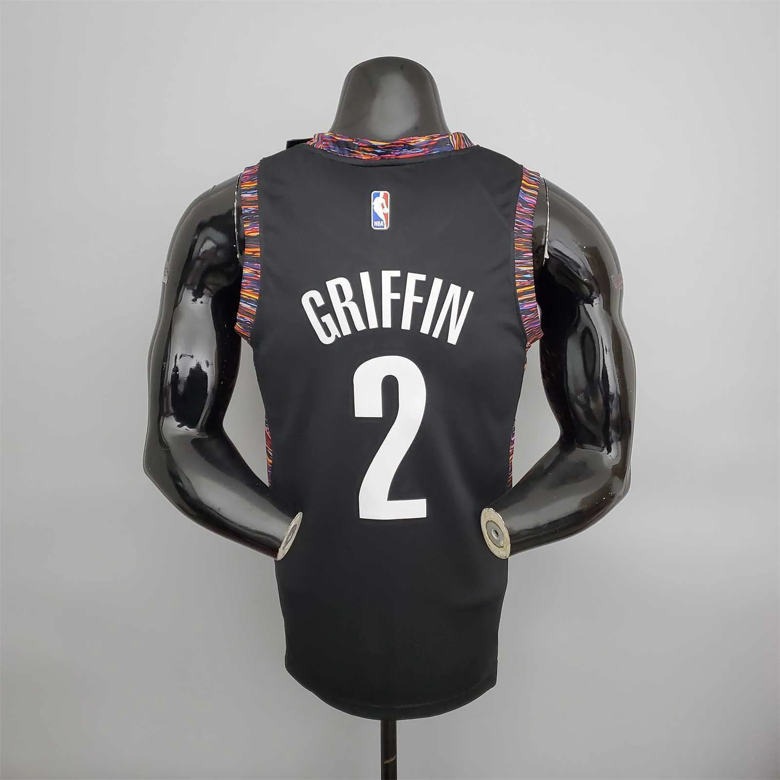 griffin#2 Brooklyn Nets City version black 8