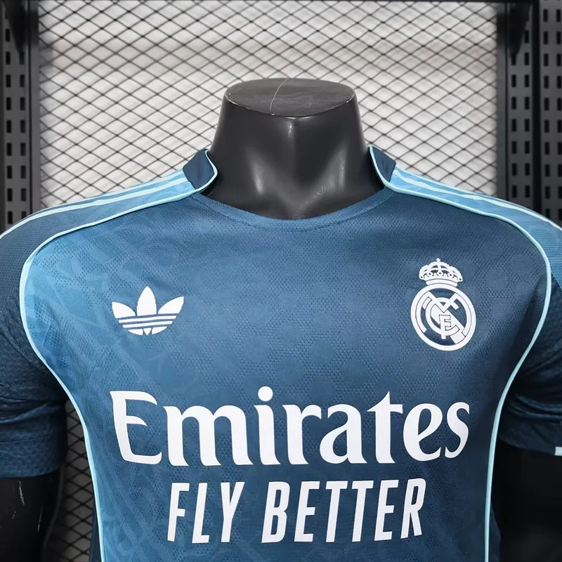 25-26 Real Madrid Blue Gradient Special Edition Kit Player Version Shirt AAAAJersey Wholesale Y 3