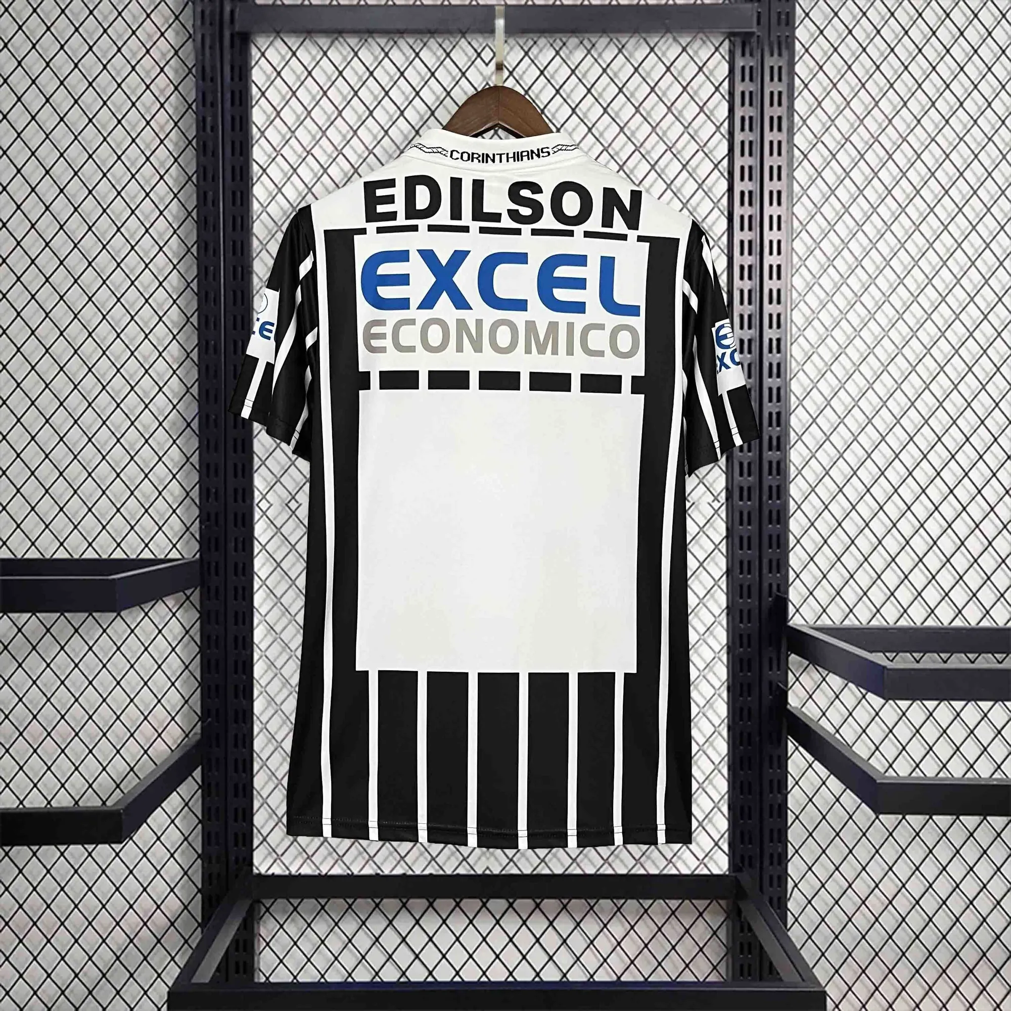 98-99 Corinthians Away Retro Kit Vintage Shirt AAAAJersey Supplier Yupoo 1