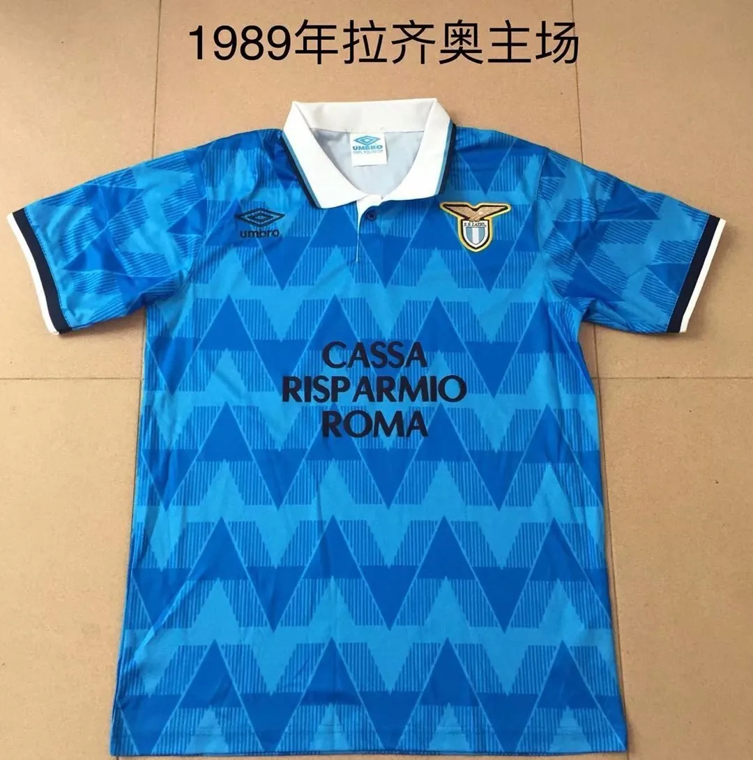 1989 Lazio home blue 2
