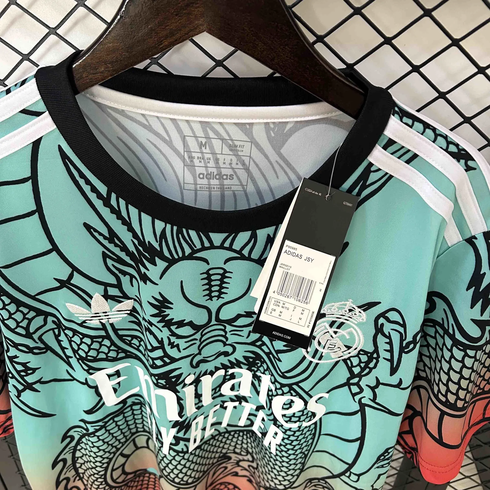 24-25 Real Madrid Green Dragon Special Edition Shirt AAAAJersey Supplier Yupoo 2