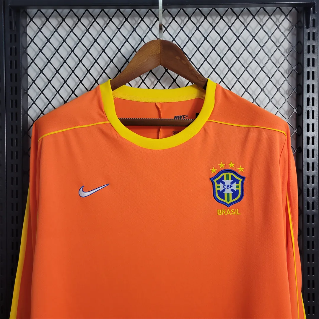 1998 Brazil Goalkeeper Long Sleeve 3