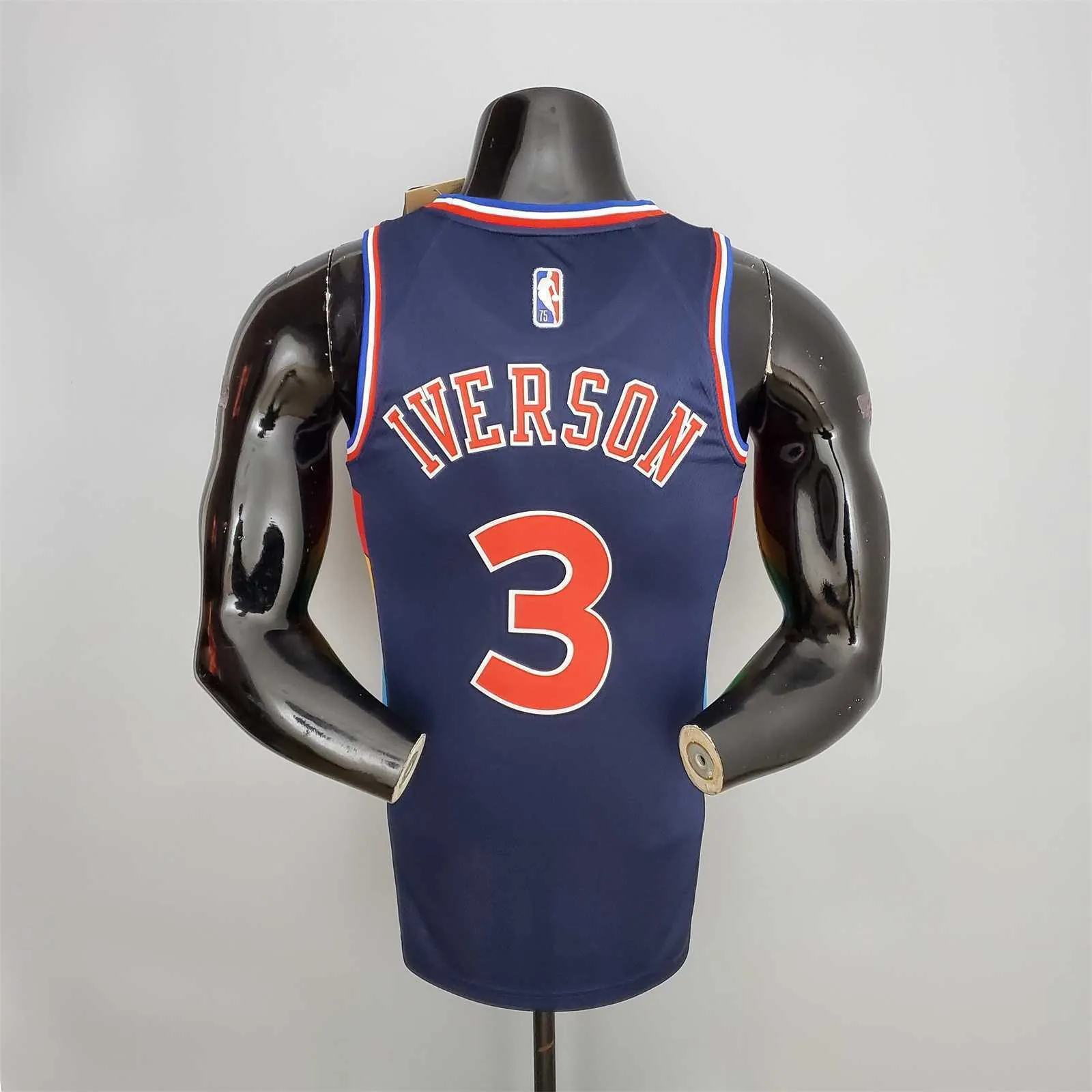 2022 Iverson#3 76ers Royal Blue 9