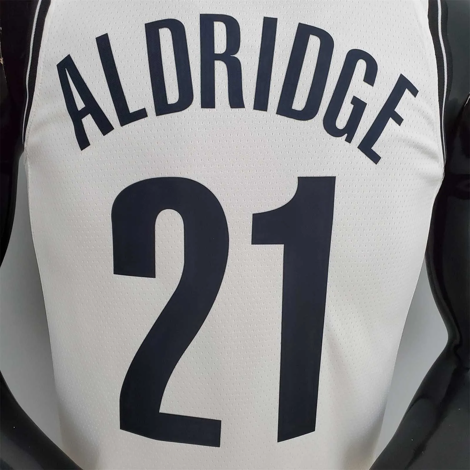 75th Anniversary ALDRIDGE#21 Nets White 3