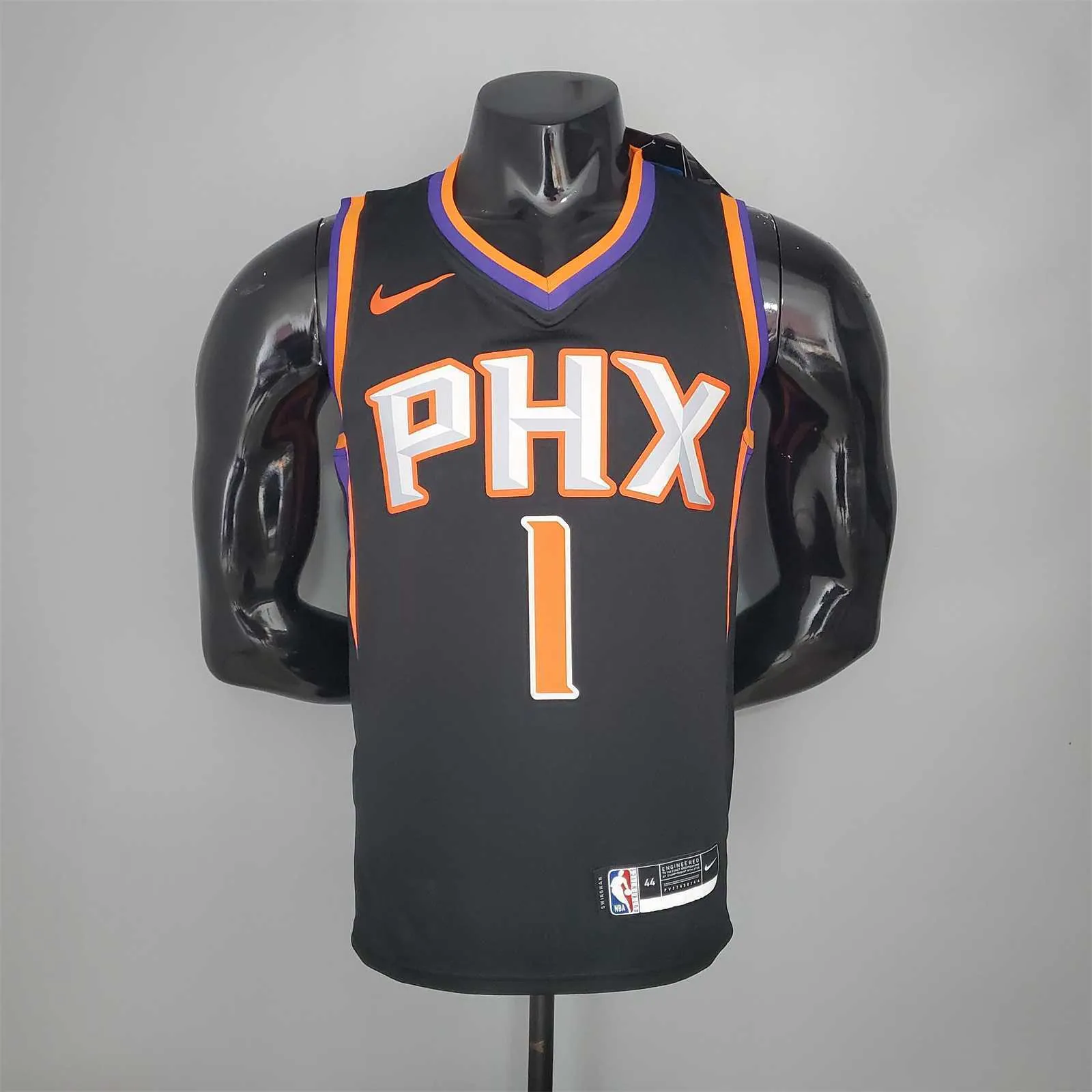 2021 BOOKER#1 Suns Black 9