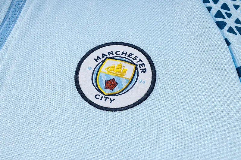 23-24 Manchester City Hoodie Long Sleeve Training Suit Yupoo 2