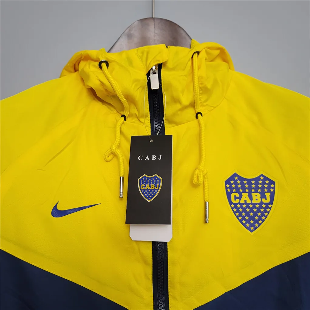 20-21 Boca Juniors blueyellow windbreaker 5